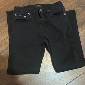 Polo by Ralph Lauren Slim Straight Black Jeans